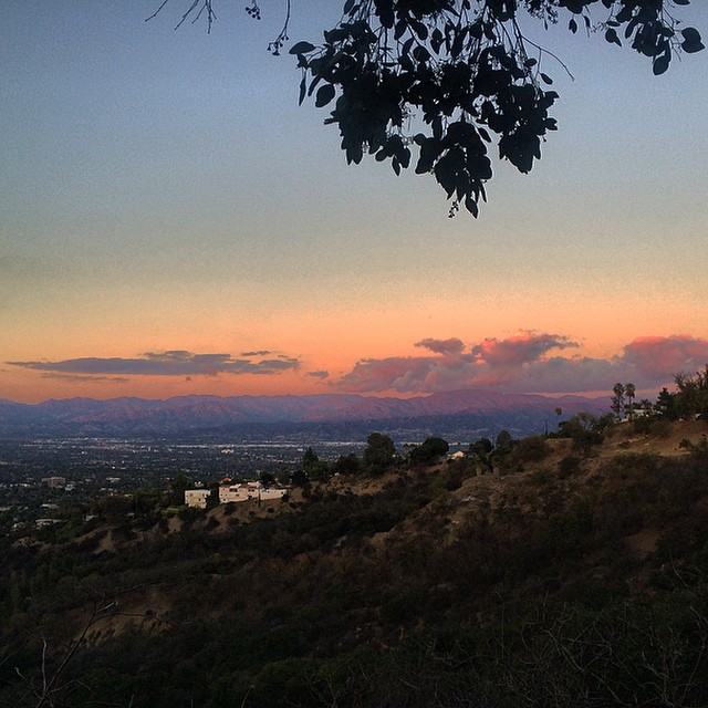 view from mulholland drive photo