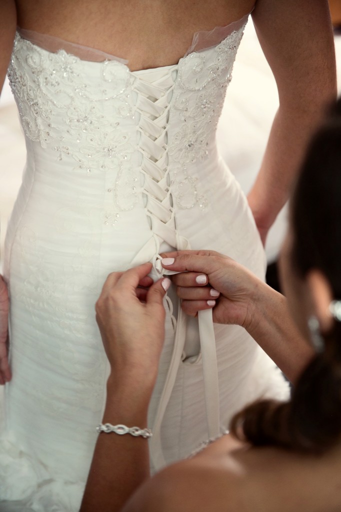 beach wedding in santa monica photo