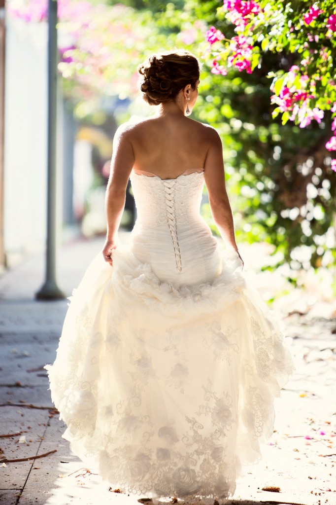 beach wedding in santa monica photo