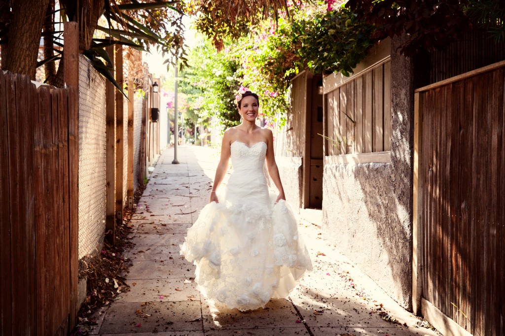 beach wedding in santa monica photo