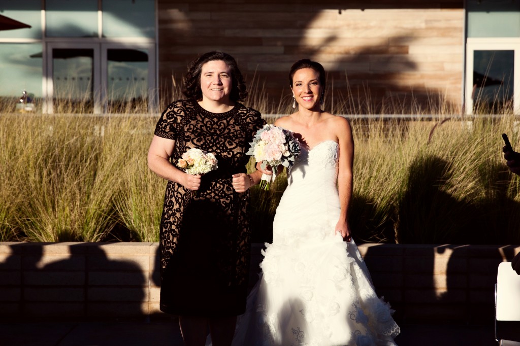 beach wedding in santa monica photo