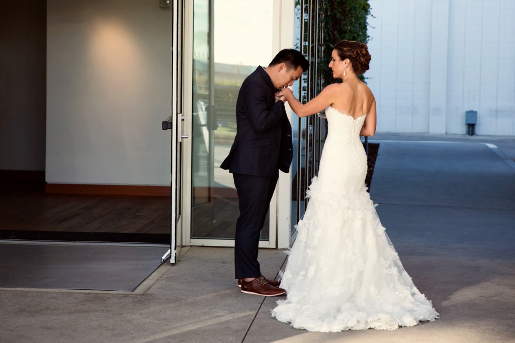 beach wedding in santa monica photo