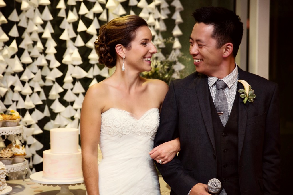 beach wedding in santa monica photo