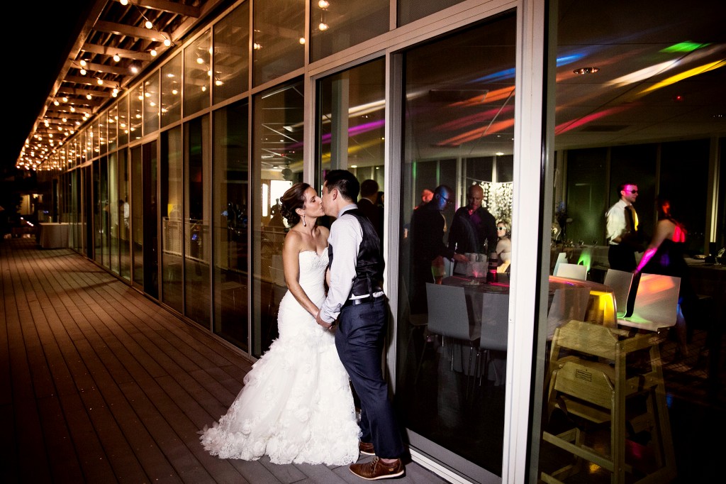 beach wedding in santa monica photo