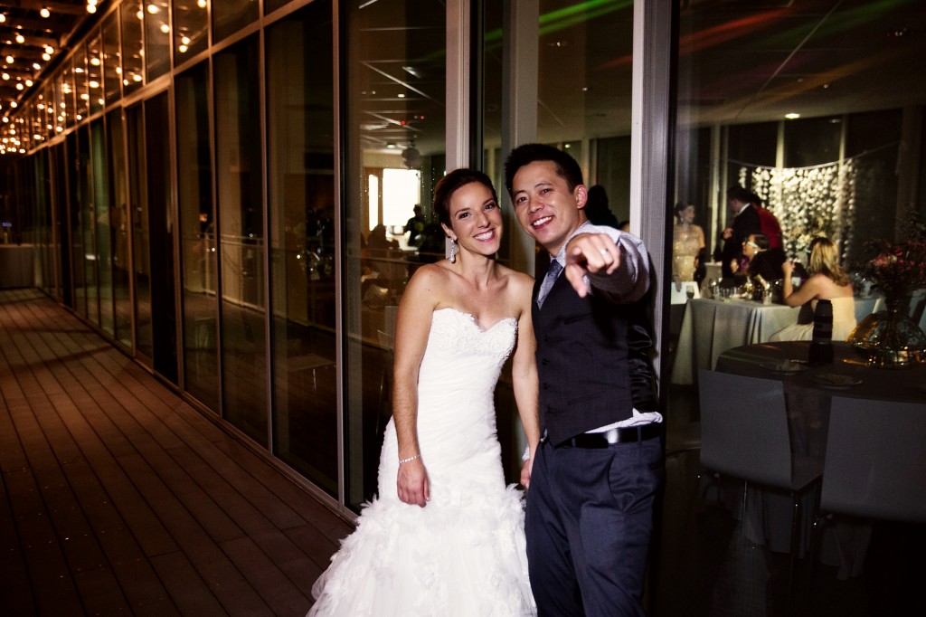 beach wedding in santa monica photo